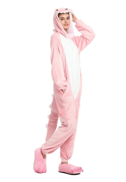 Kigurumi Dinosaure Rose Kigurumi Nation - Main Image