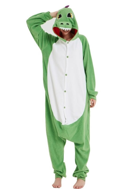 Acheter Pyjama Dinosaure Vert Clair Enfant / Kigurumi pas cher