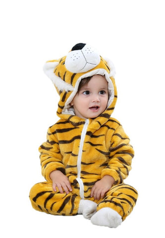 Pyjama tigre bébé